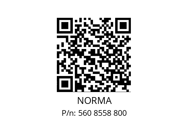   NORMA 560 8558 800