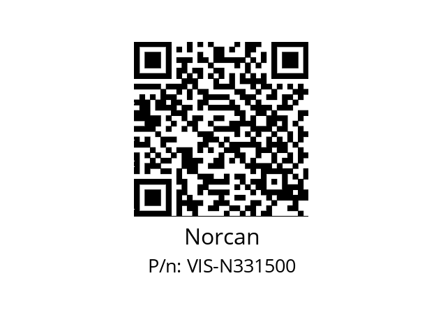   Norcan VIS-N331500