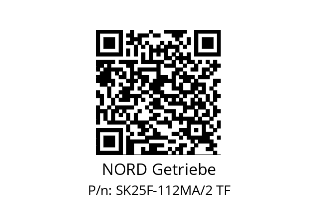   NORD Getriebe SK25F-112MA/2 TF