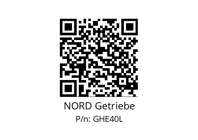   NORD Getriebe GHE40L