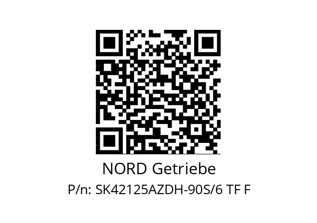   NORD Getriebe SK42125AZDH-90S/6 TF F