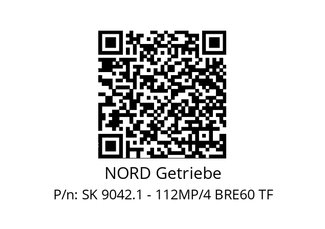   NORD Getriebe SK 9042.1 - 112MP/4 BRE60 TF