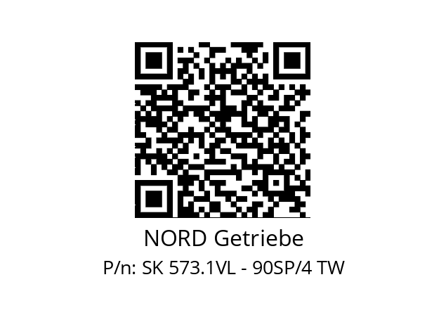   NORD Getriebe SK 573.1VL - 90SP/4 TW