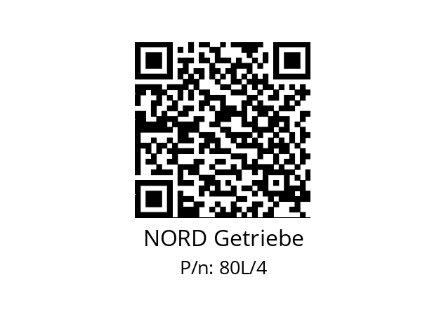   NORD Getriebe 80L/4