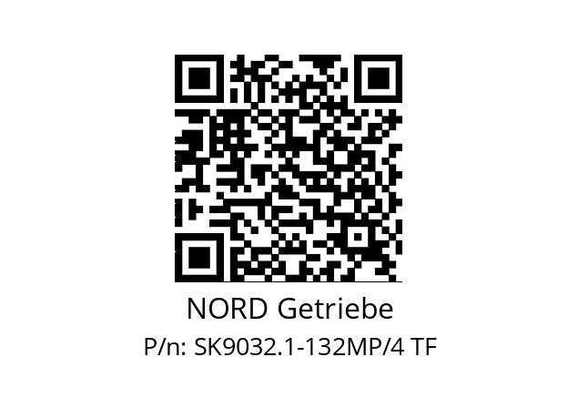   NORD Getriebe SK9032.1-132MP/4 TF