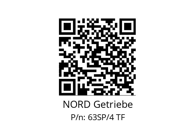   NORD Getriebe 63SP/4 TF