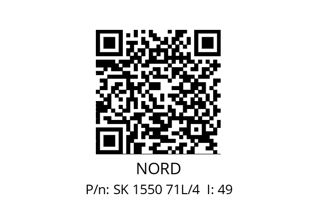   NORD SK 1550 71L/4  I: 49