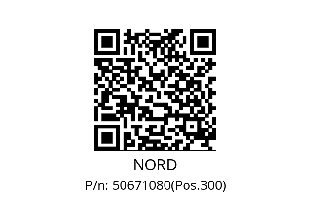   NORD 50671080(Pos.300)