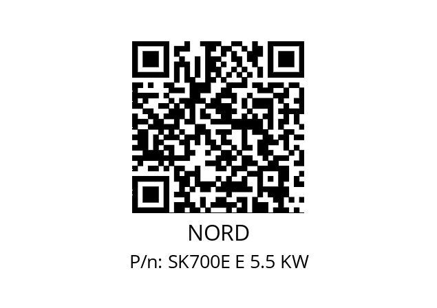   NORD SK700E E 5.5 KW