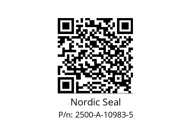   Nordic Seal 2500-A-10983-5