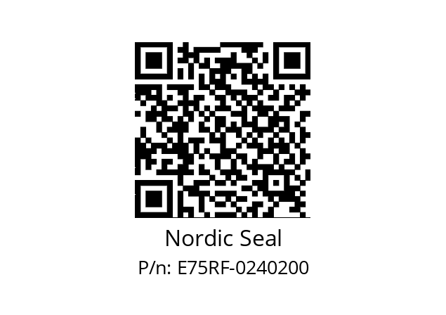   Nordic Seal E75RF-0240200