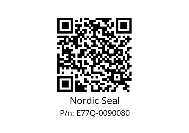   Nordic Seal E77Q-0090080