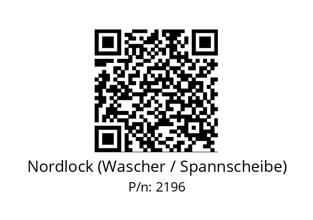   Nordlock (Wascher / Spannscheibe) 2196