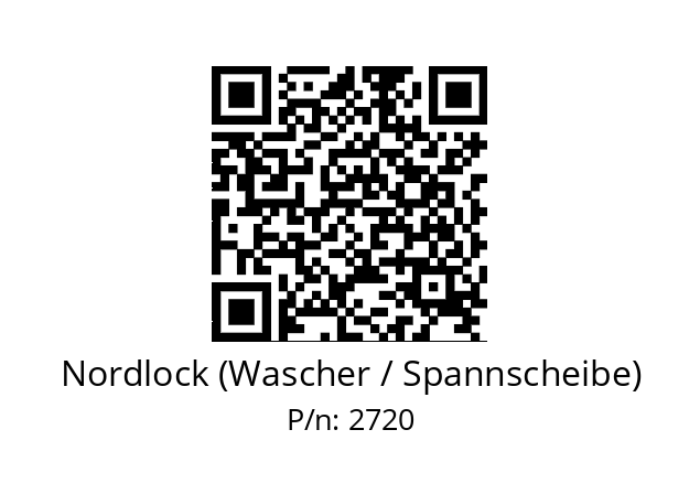   Nordlock (Wascher / Spannscheibe) 2720