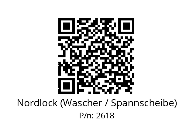   Nordlock (Wascher / Spannscheibe) 2618