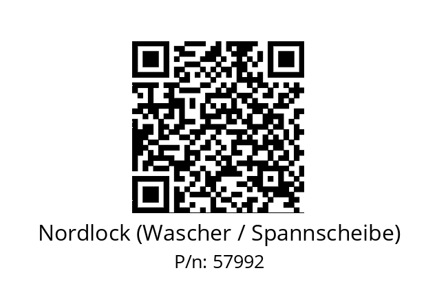   Nordlock (Wascher / Spannscheibe) 57992