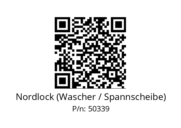   Nordlock (Wascher / Spannscheibe) 50339