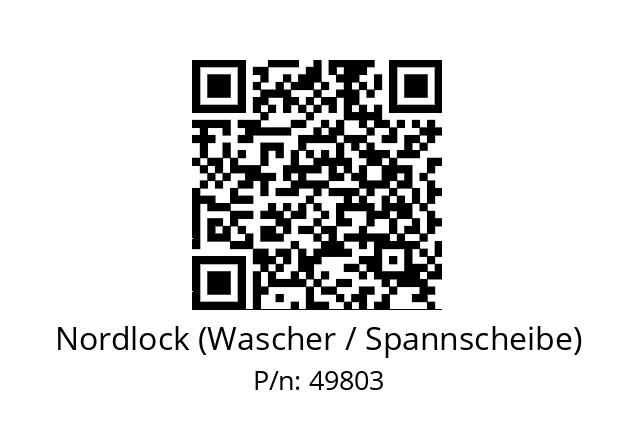   Nordlock (Wascher / Spannscheibe) 49803