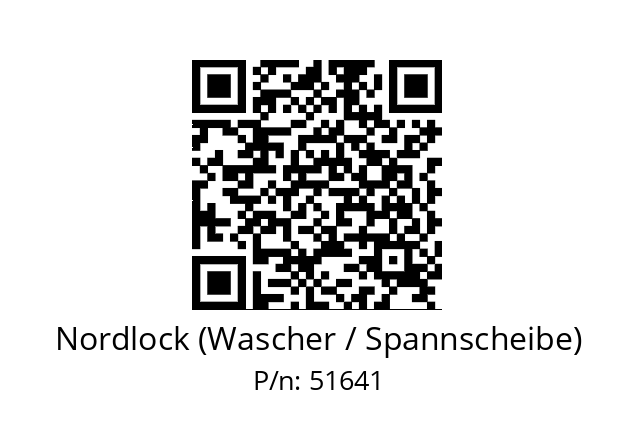   Nordlock (Wascher / Spannscheibe) 51641