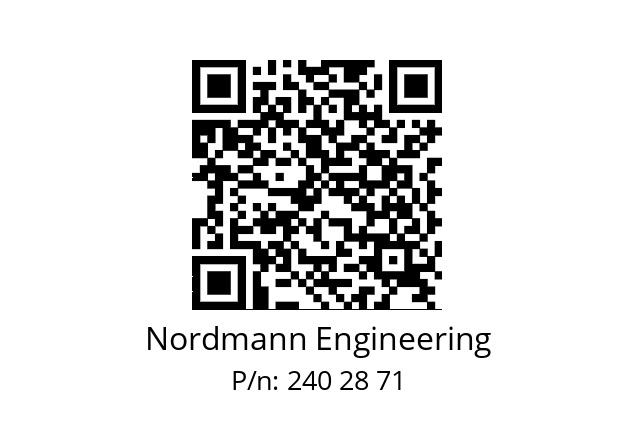   Nordmann Engineering 240 28 71