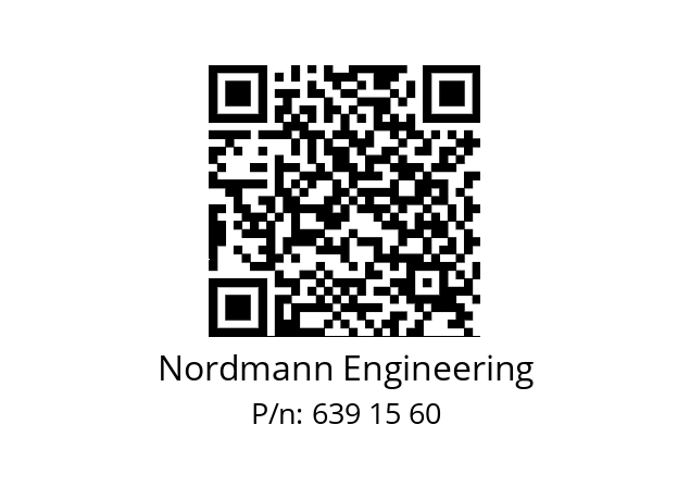   Nordmann Engineering 639 15 60