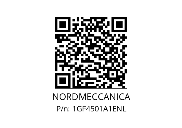   NORDMECCANICA 1GF4501A1ENL