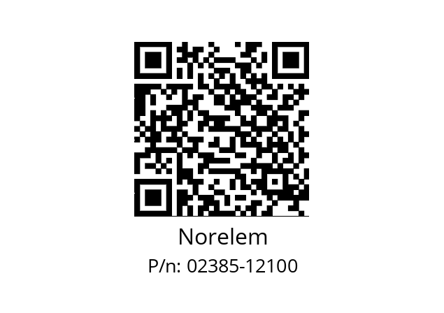   Norelem 02385-12100