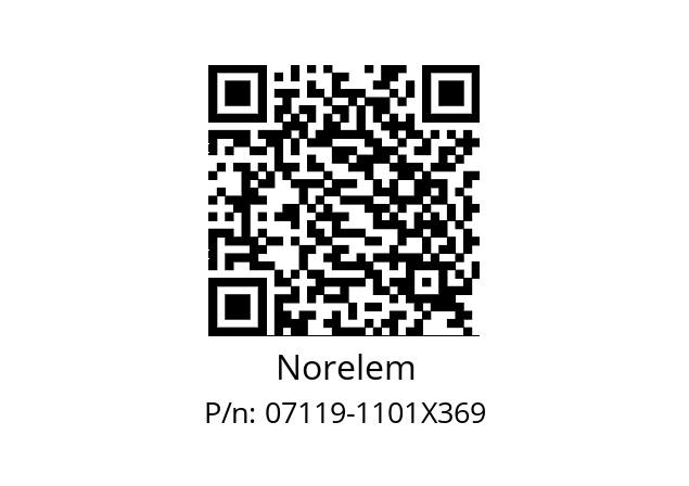   Norelem 07119-1101X369