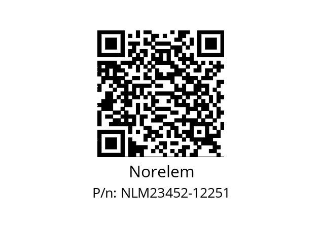   Norelem NLM23452-12251