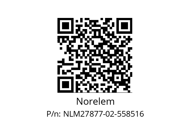   Norelem NLM27877-02-558516