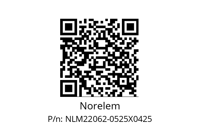   Norelem NLM22062-0525X0425