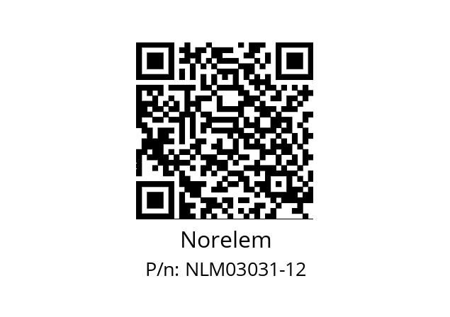   Norelem NLM03031-12