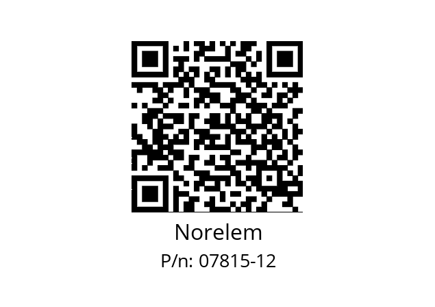   Norelem 07815-12