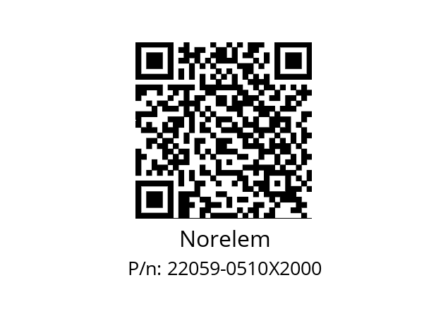   Norelem 22059-0510X2000