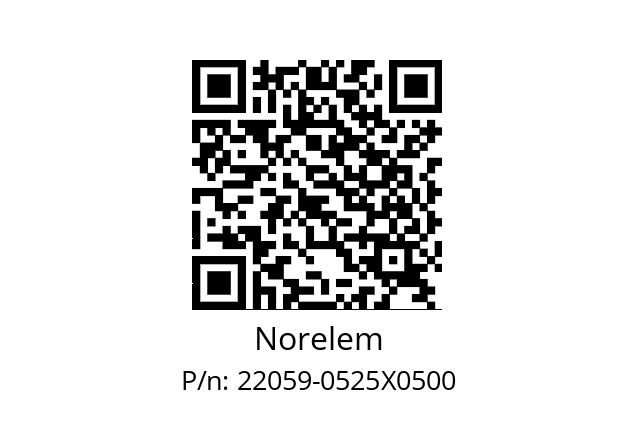   Norelem 22059-0525X0500