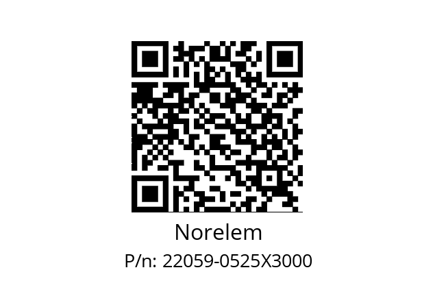   Norelem 22059-0525X3000