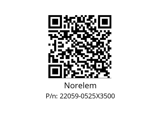   Norelem 22059-0525X3500