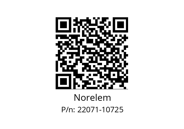   Norelem 22071-10725