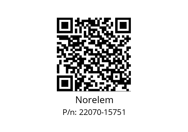   Norelem 22070-15751