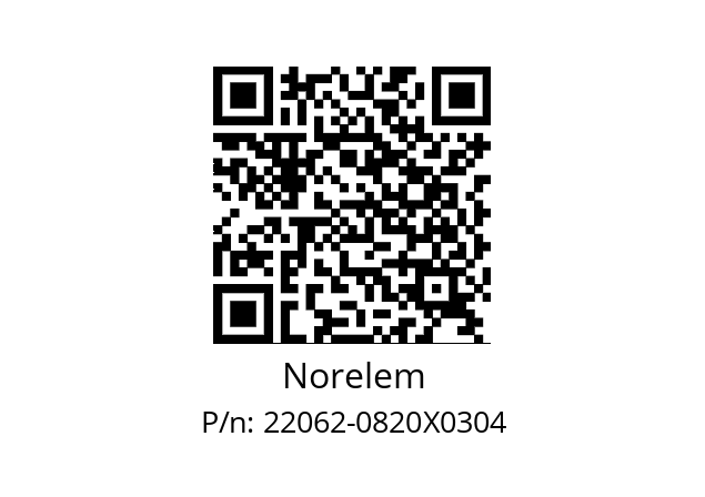   Norelem 22062-0820X0304