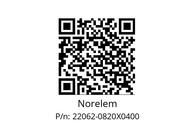   Norelem 22062-0820X0400