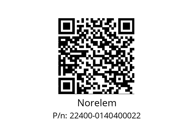   Norelem 22400-0140400022