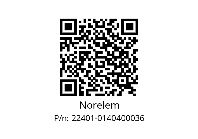   Norelem 22401-0140400036