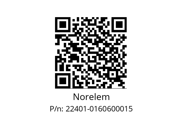   Norelem 22401-0160600015