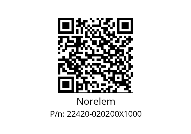   Norelem 22420-020200X1000