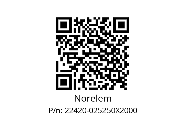   Norelem 22420-025250X2000