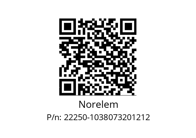   Norelem 22250-1038073201212