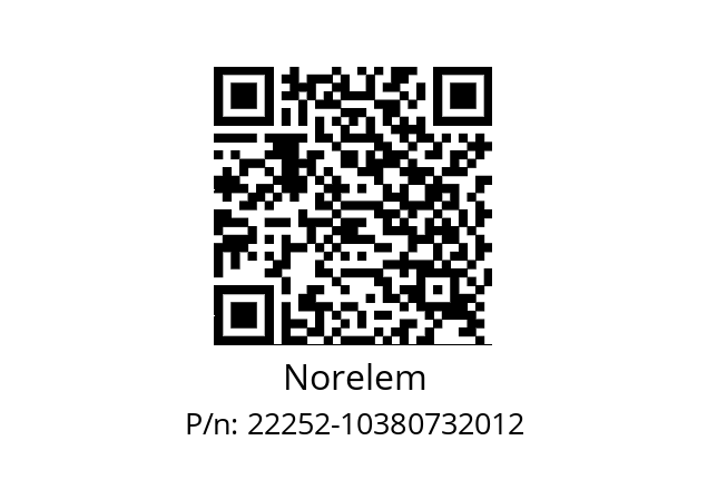   Norelem 22252-10380732012