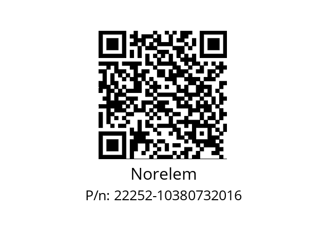   Norelem 22252-10380732016