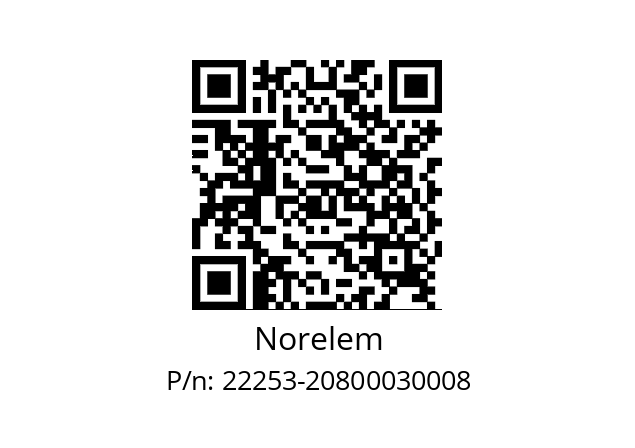   Norelem 22253-20800030008